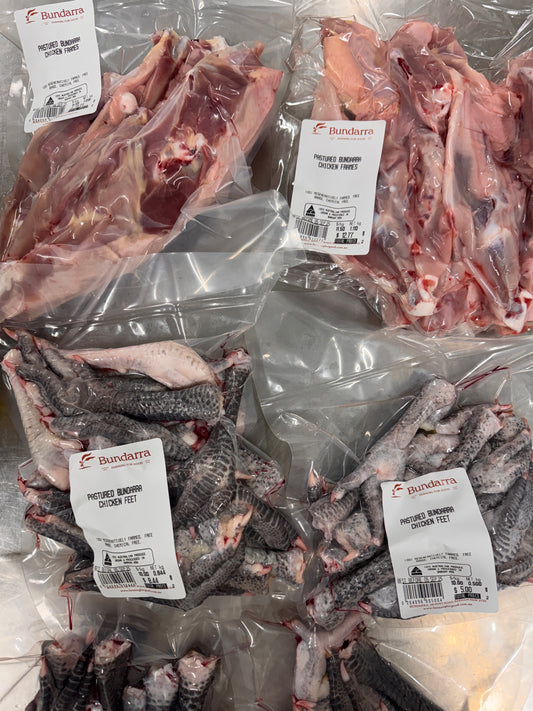 Pastured Chicken Feet 500g