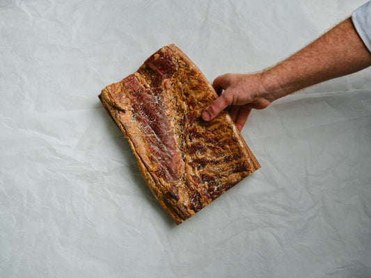 Dry Cured Smoked Bacon 2kg (whole piece unsliced)